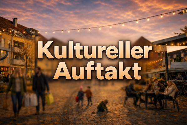 KI-Bild Lebendige Ortsmitte