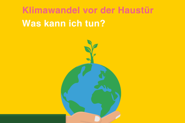 gelber Hintergrund mit roter und wei&szlig;er Schrift