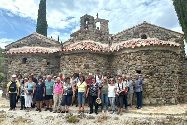 Die Teilnehmenden der Brgerreise nach Saint-Cyr-sur-Mer.