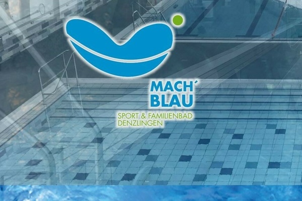 Logo des MACH' BLAU Sprt & Familienbades