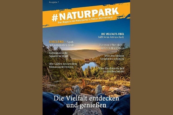 Cover der #Naturpark - Magazin des Naturparks in Baden-Württemberg