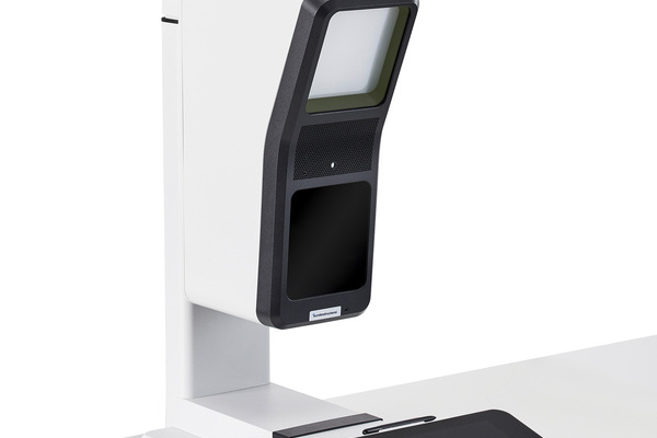 Aufnahmesystem PointID Tisch-Aufbau mit Bedieneinheit, Bildquelle Bundesdruckerei GmbH