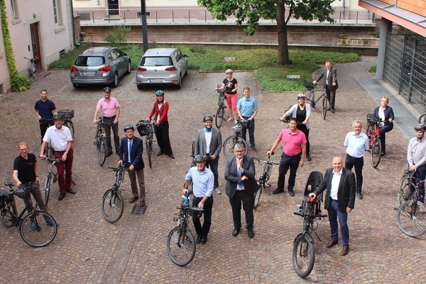 Auftaktveranstaltung STADTRADELN beim Landratsamt Emmendingen