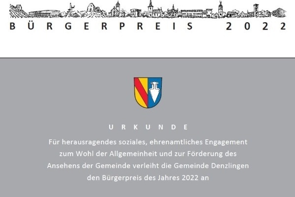 Bürgerpreis Bürgerpreis